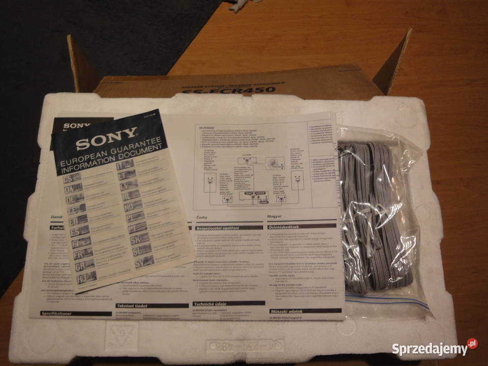 Nowy zestaw kolumn do kina SONY małopolskie Kraków