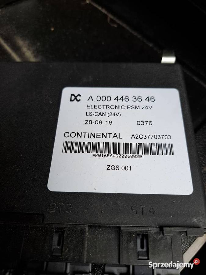 Mercedes Actros MP4 sterownik A0004463646 PSM Staszów sprzedam