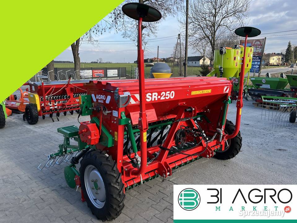 Siewnik zbożowy Agromasz 25m Bomet Meprozet