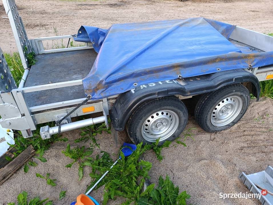 Przyczepa WIOLA laweta do mini koparki Wiola sprzedam