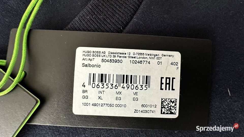 HUGO BOSS bluza sportowa rozmiar XL Szczecin