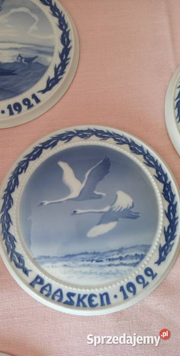 Talerz wielkanocny B Denmark Porcelana i szkło