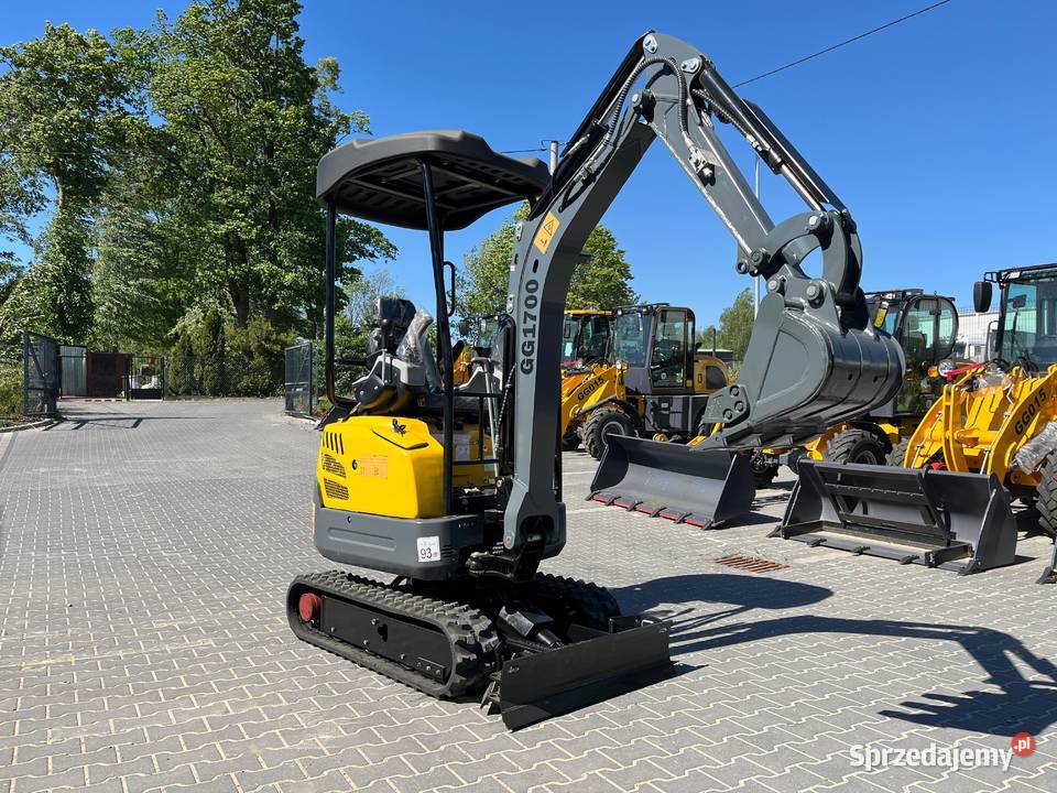 Nowa Koparka model GG1700 marki Gunter Grossmann Koparki Poznań sprzedam