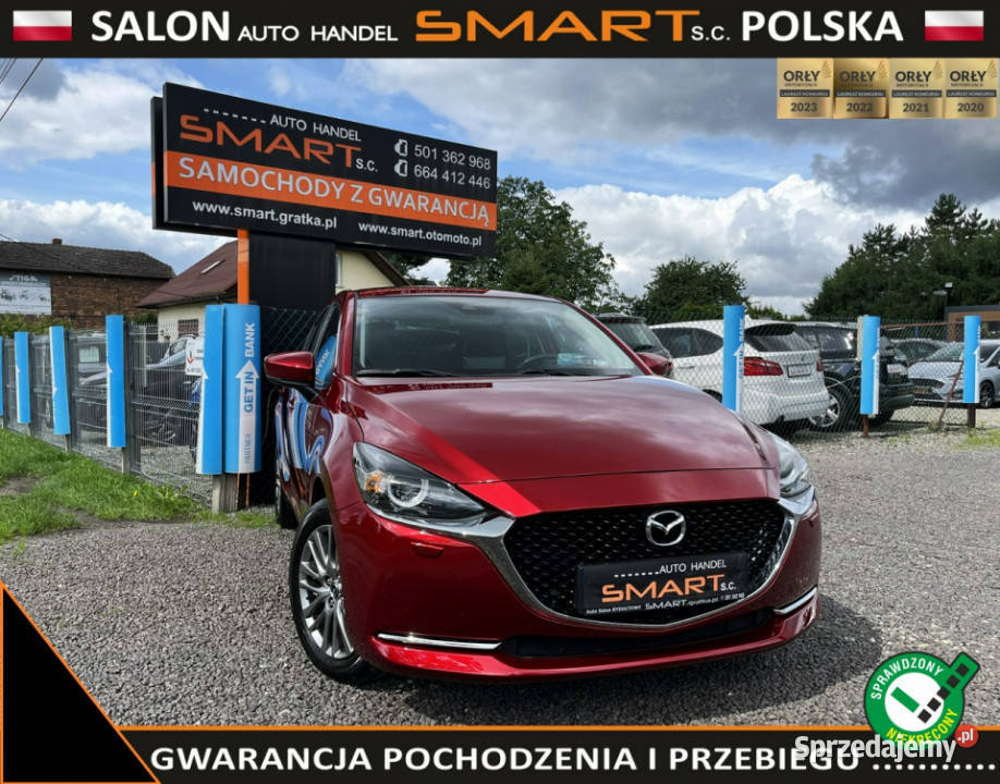 Mazda 2 AutomatManetki NaviKamera Salon Rej 2023 Rydułtowy