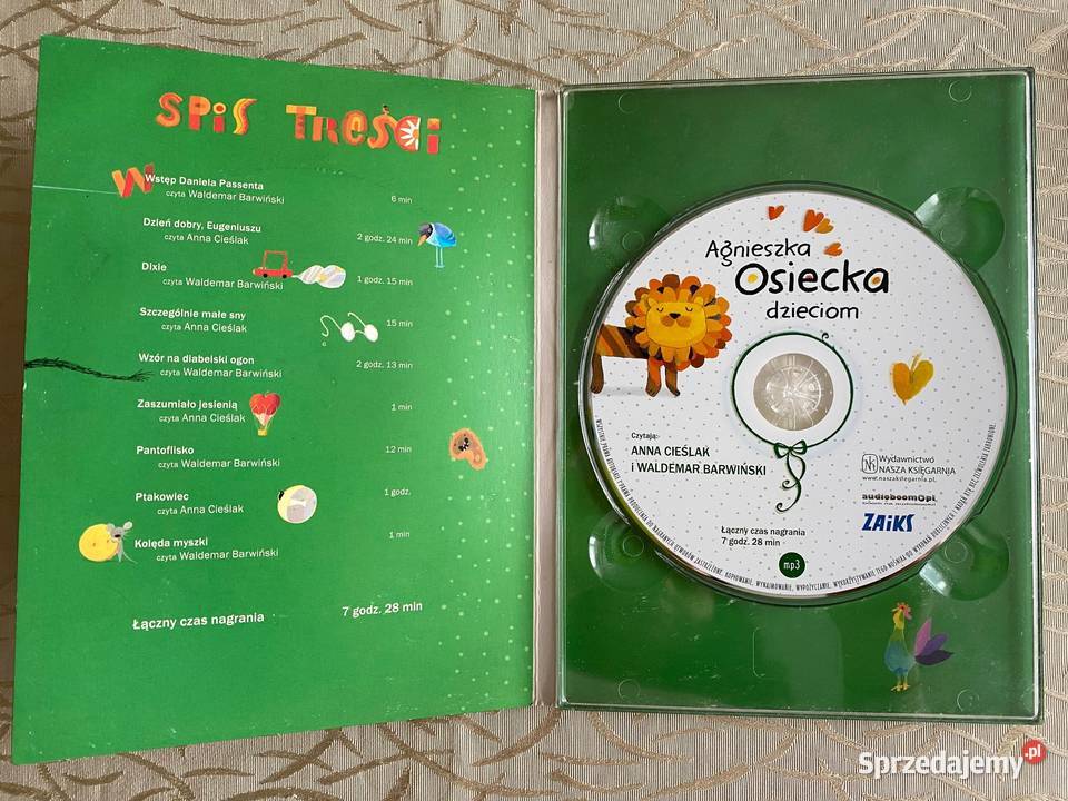 Agnieszka Osiecka dzieciom Czyta Anna Cieślak i Kraków