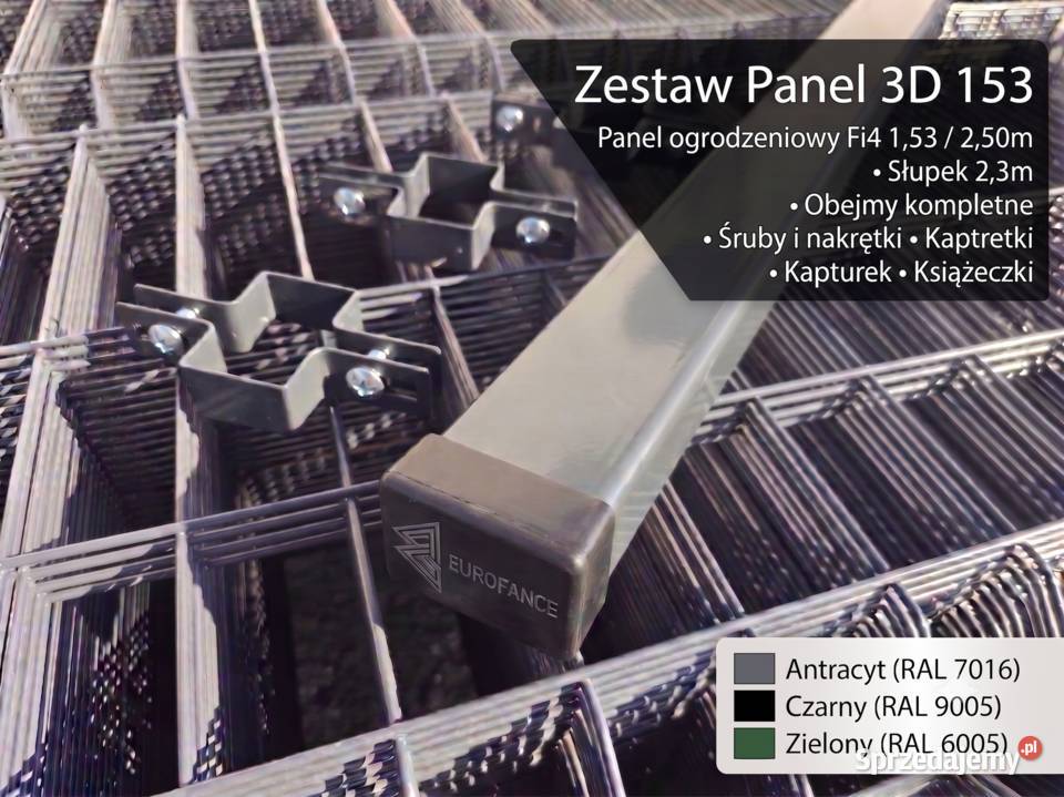 Ogrodzenie Palisadowe Grzebieniowe panelowe Maków Mazowiecki