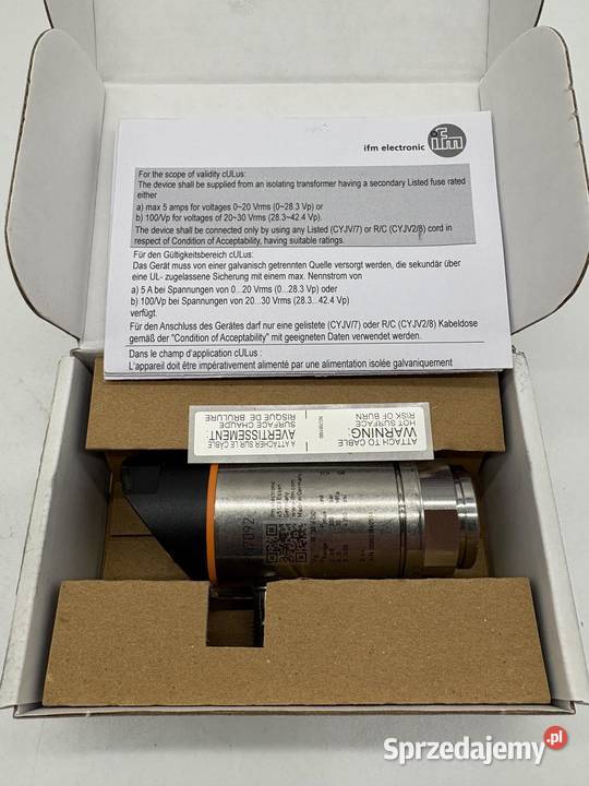 IFM Electronic PN7092 Czujnik ciśnienia Warszawa