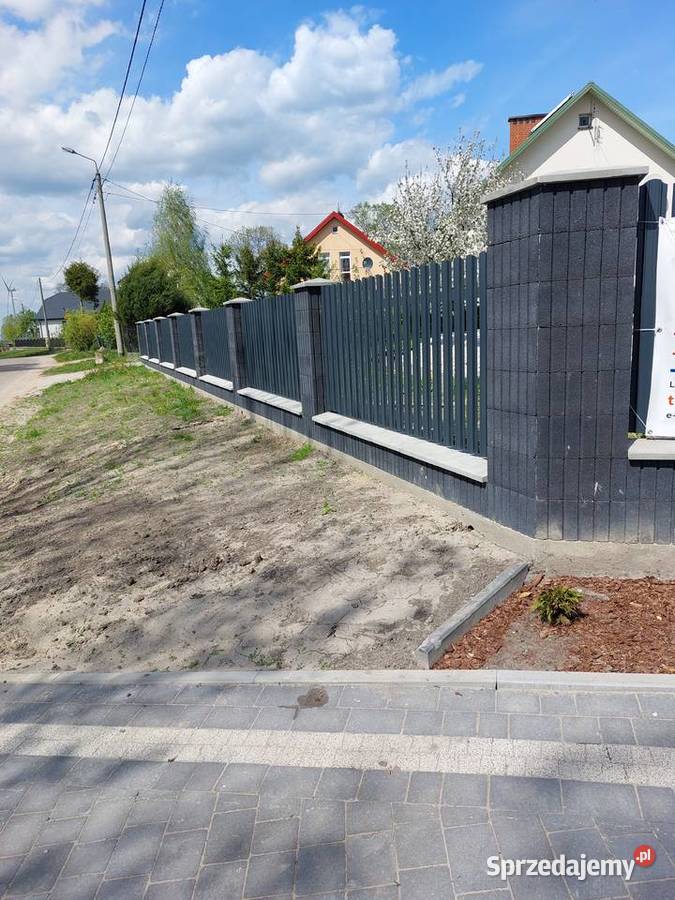 Gazony ogrodowe 40x28x20h donice betonowe mazowieckie Warszawa