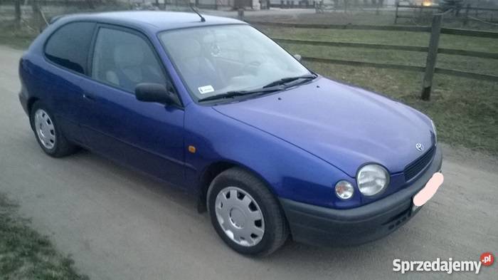 Toyota Corolla 1998 14 z gazem sekwencja Sierpc