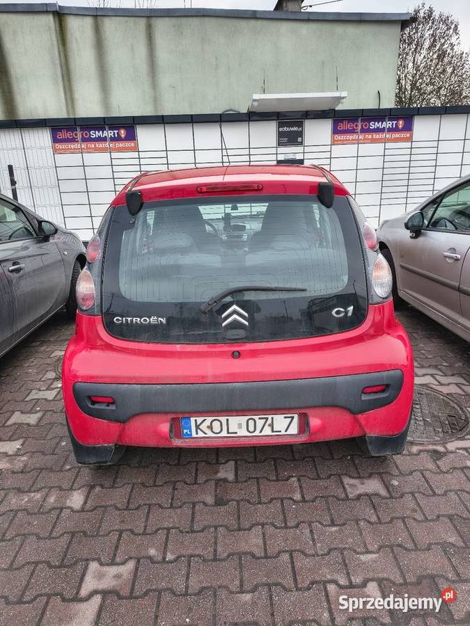 Citroen C1 10 2009 70KM Klucze