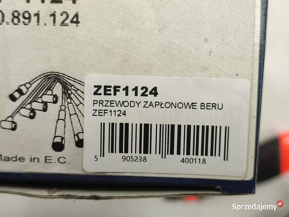 PRZEWODY ZAPŁONOWE OPEL ASTRA G 16 19982005 BERU lubelskie