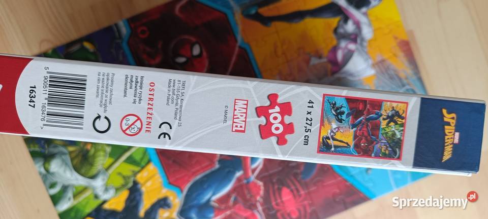 Puzzle Spiderman Trefl 100 mazowieckie Warszawa sprzedam