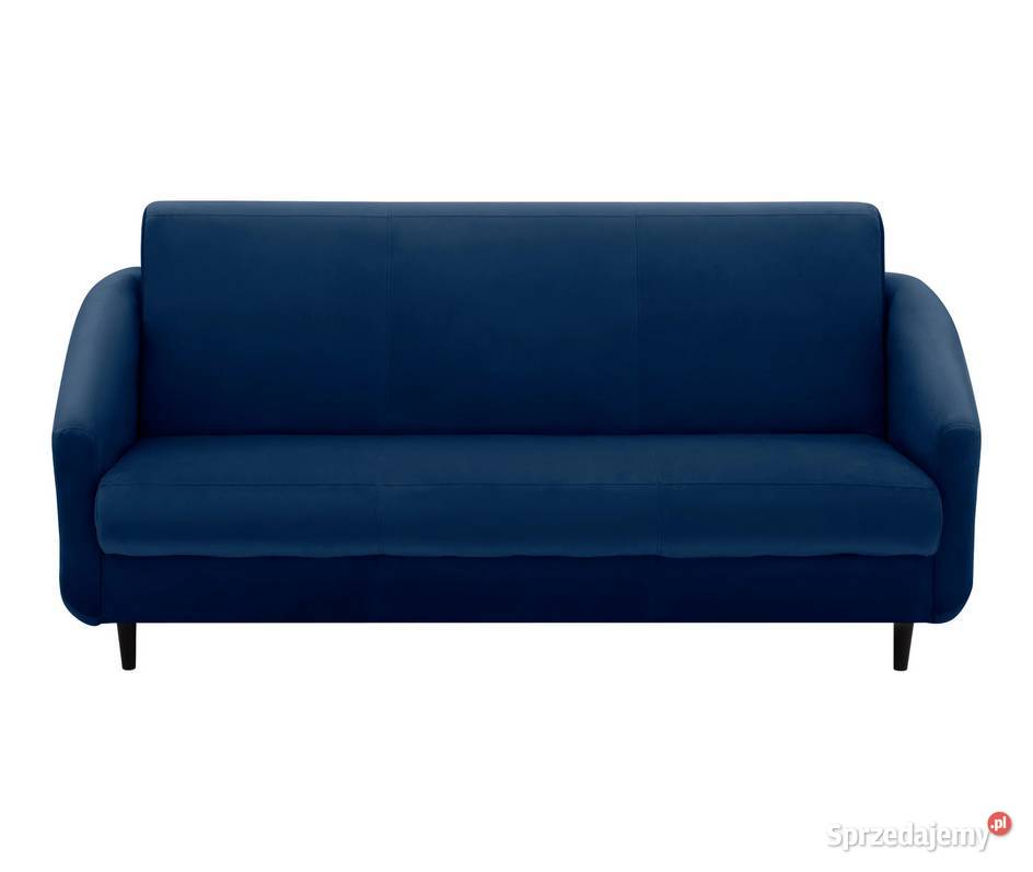 Wersalka Milton welurowa granatowa 218cm Żołynia