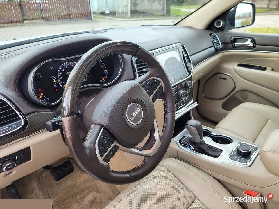 Jeep Grand Cherokee Gr 36 V6 Overland 286 2018r nieuszkodzony Kleczew