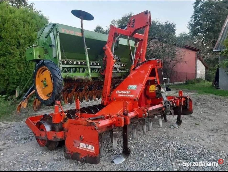 Agregat uprawowo siewny Brona wirowa Howard Dąbrowa Tarnowska
