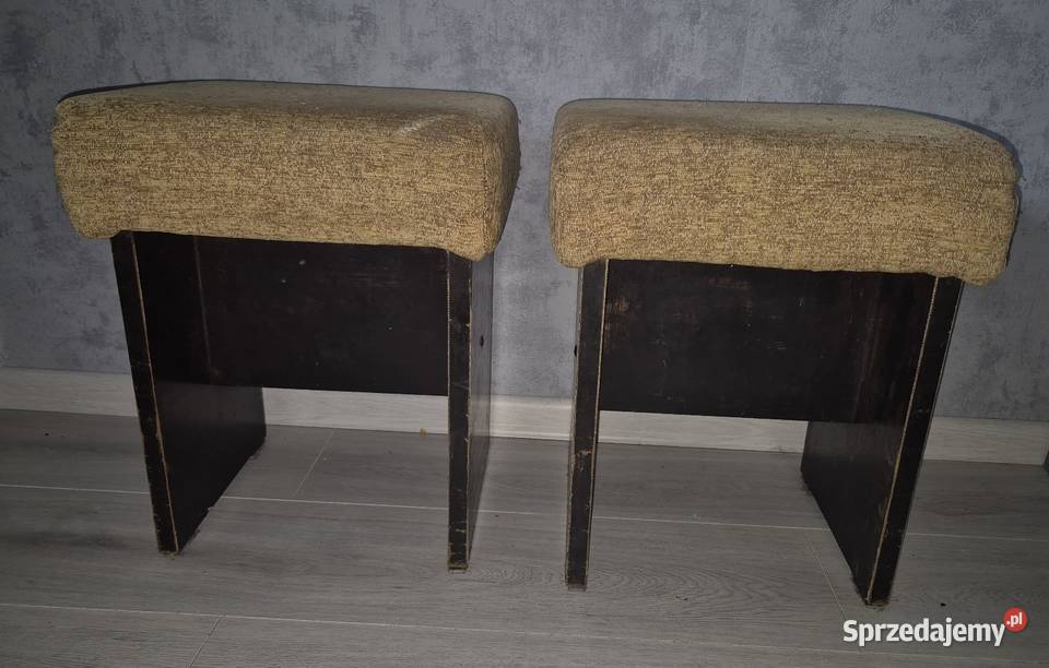 Stołek taboret pufa 2 sztuki łódzkie Łódź