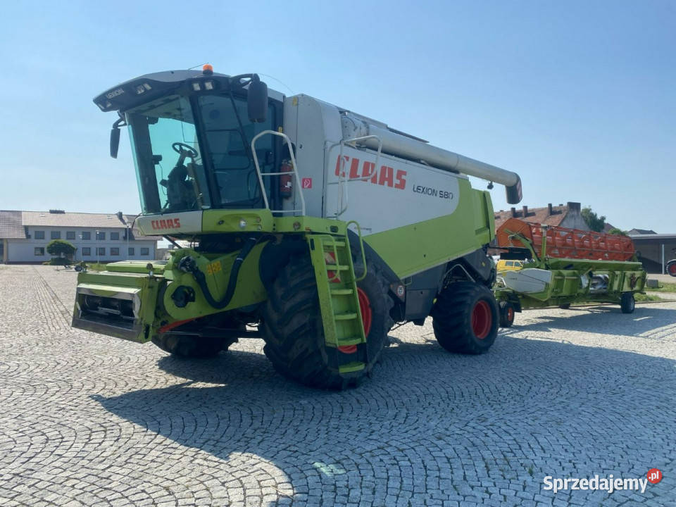kombajny Claas kombajn CLAAS LEXION 580 Heder Głogówek