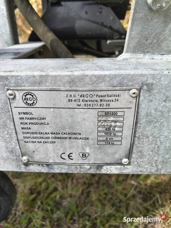 Opryskiwacz sadowniczy porzeczki NOBILI OCTOPUS Sienno