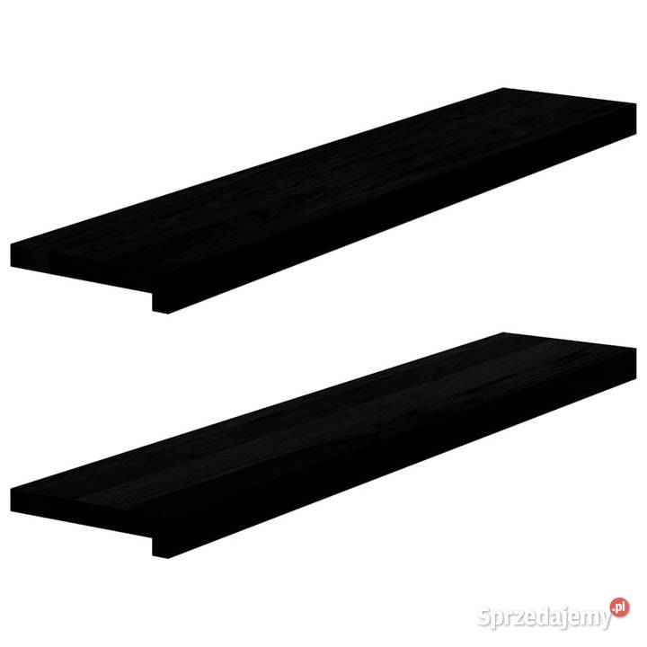 Parapety 2 ciemnobrązowy 100x20x2 lite drewno Warszawa sprzedam
