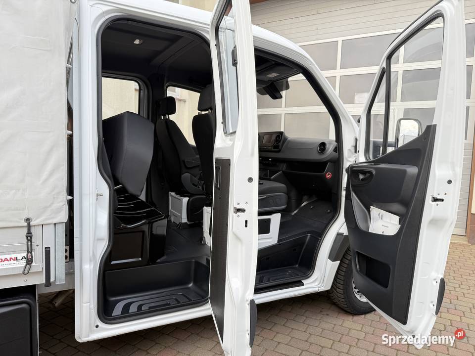 Mercedes Sprinter Doka Skrzynia Plandeka 287 łódzkie Rawa Mazowiecka