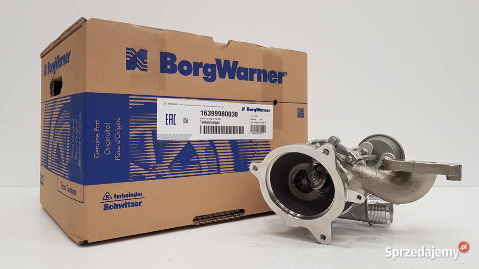 Nowa turbosprężarka BorgWarner KKK 16399980038 Siedlce