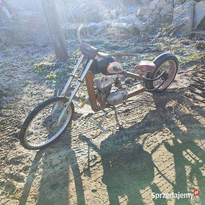 Projekt rama pod silnik wsk chopper sam Krosno Odrzańskie