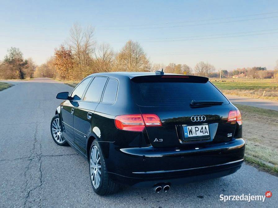 AUDI A3 8P SLINE 32 V6 DSG QUATTRO 250 benzyna