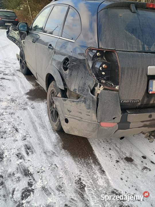 Chevrolet captiva X2 uszkodzone manualna Samochody osobowe Łaskarzew
