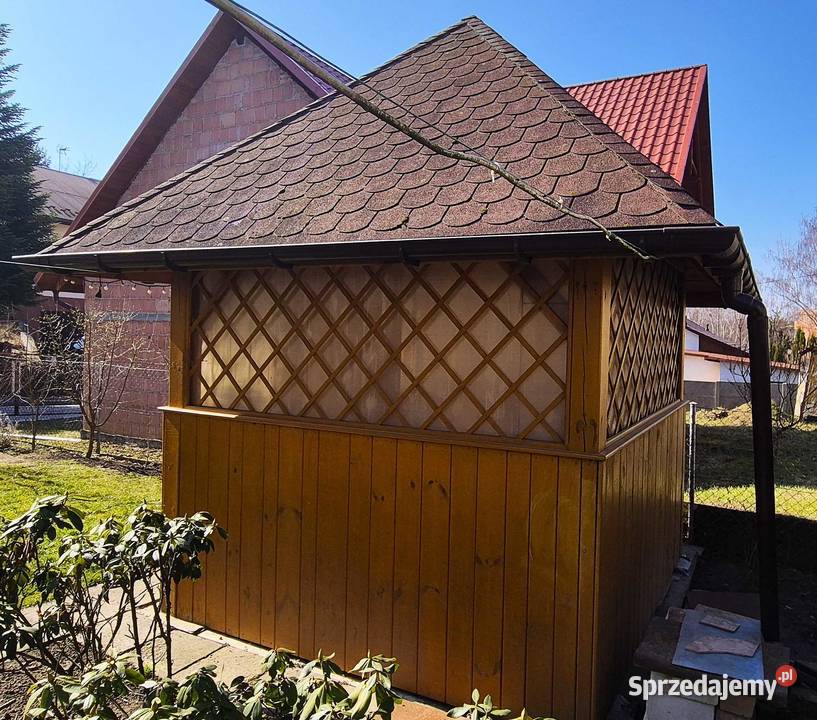 Super Sprzedam altankę ogrodową drewnianą 25m x Jarosław