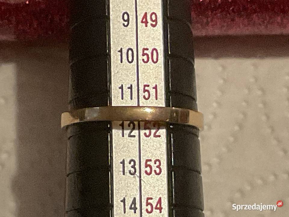 Pierścionek złoty 9 ct śląskie Sosnowiec sprzedam
