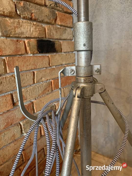 Lampa Spefika PRL teatralno filmowa loft 1963 R wielkopolskie Poznań