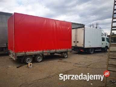 Przyczepa obrotnica 6 m DMC 3500 nowa plandeka Góra