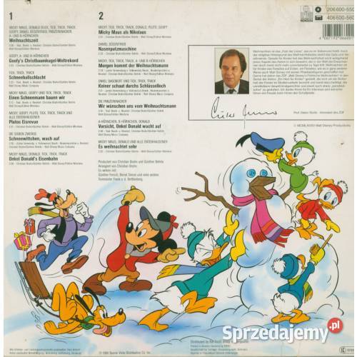 Frhliche Weihnachten Walt Disney LP Vinyl