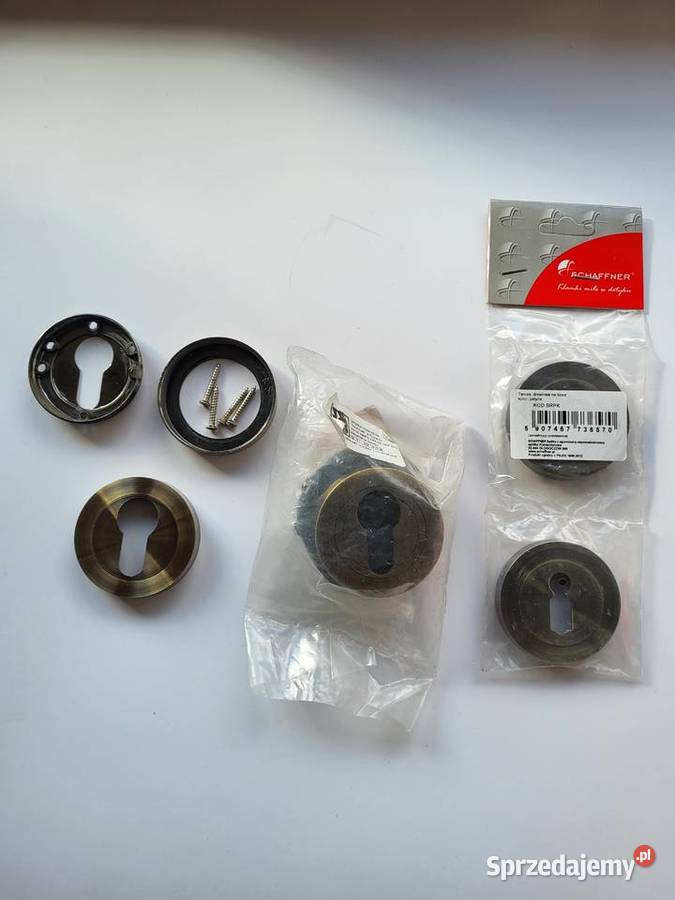 Rozeta podklamkowa do wkładki Patyna mazowieckie