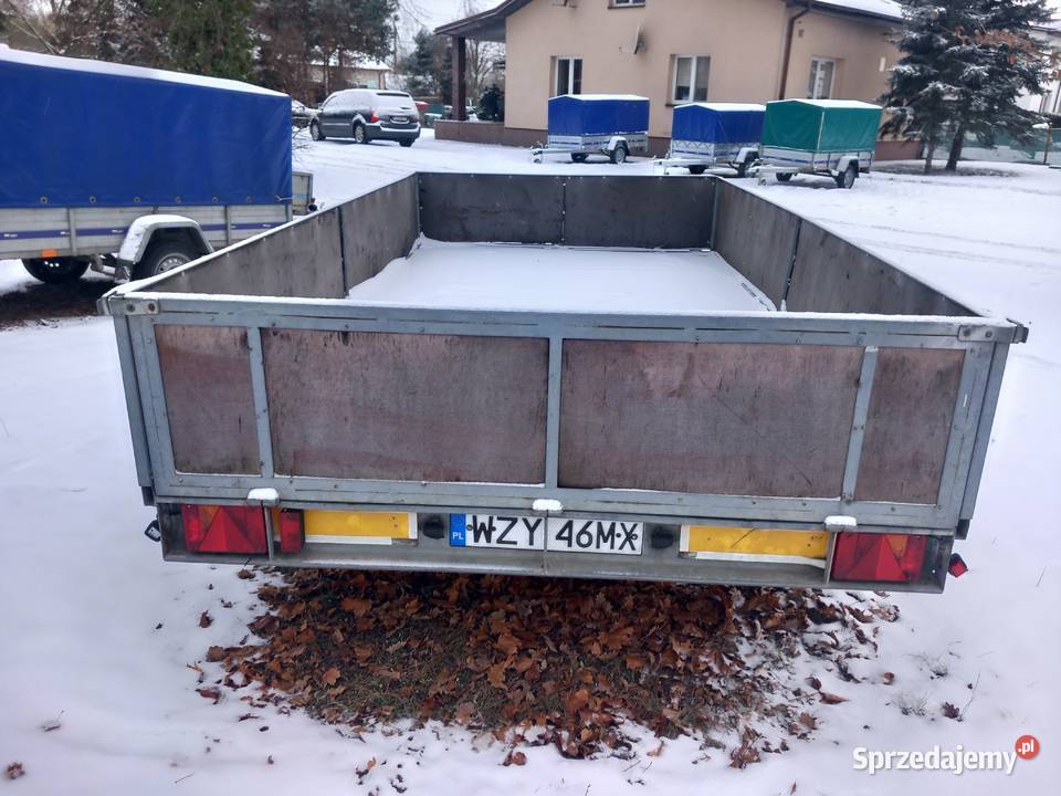 Przyczepa platforma dmc 2500 2 osiowa 2 Żyrardów