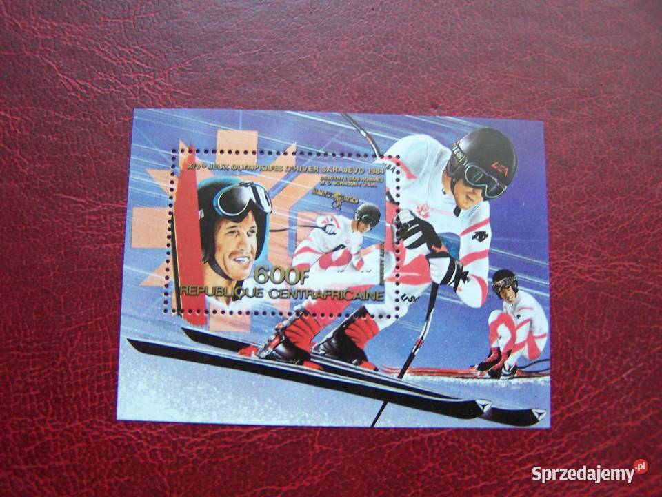 Centralna Afryka 1984 MNH Sport olimpiada śląskie Tychy