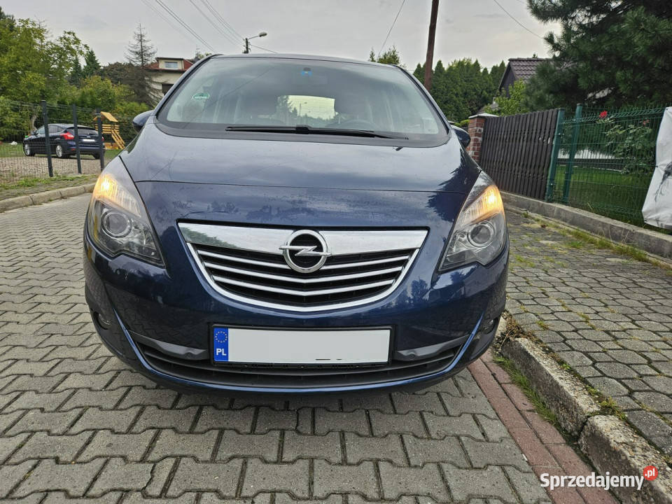 Opel Meriva Klimatyzacja Podgrzewane fotele i nieuszkodzony Ruda Śląska