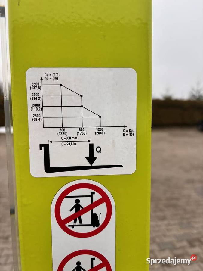 Elektryczna układarka Włoska Pramac GX 1235 nowa Rawa Mazowiecka