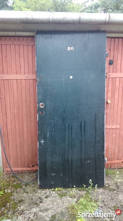 Drzwi zewnętrzne metalowe UŻYWANE możliwy dowóz Metalowe Warszawa sprzedam
