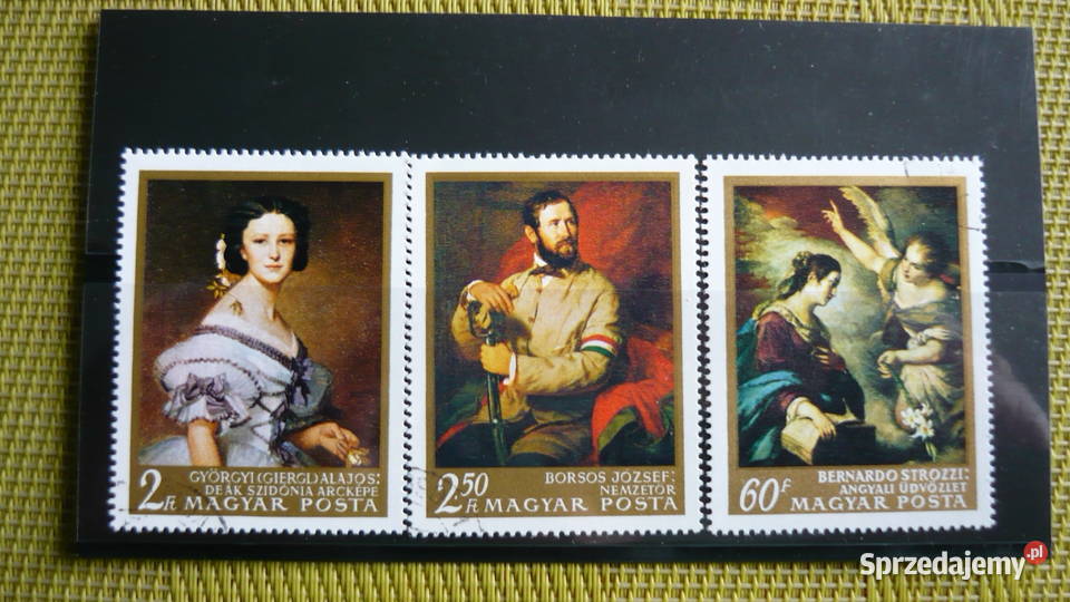 Znaczki Węgry malarstwo sprzedam