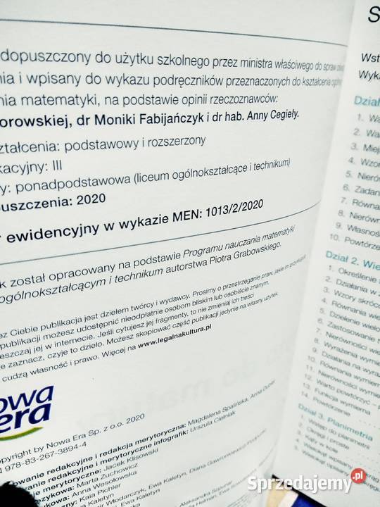 Prosto do matury 2 rozszerzenie podręcznik mazowieckie Warszawa sprzedam