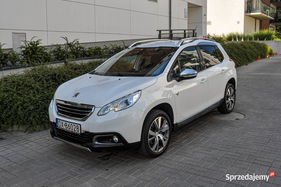 Peugeot 2008 2015 r 107 Skóry Bezwypadkowy Wrocław