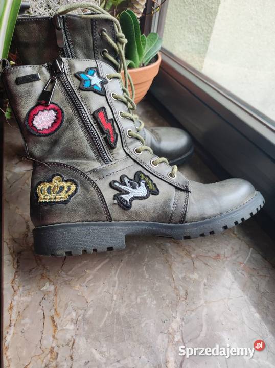 Buty kozaki trzewiki trapery ocieplane glany Kielce sprzedam