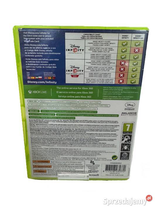 Gra Disney Infinity 20 Xbox 360 Elbląg