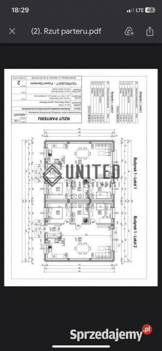 Działka z rozpoczętą budową