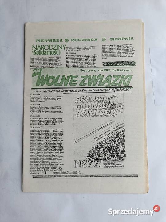 Pismo NSZZ Solidarność Wolne Związki Bydgoszcz pomorskie Gdynia