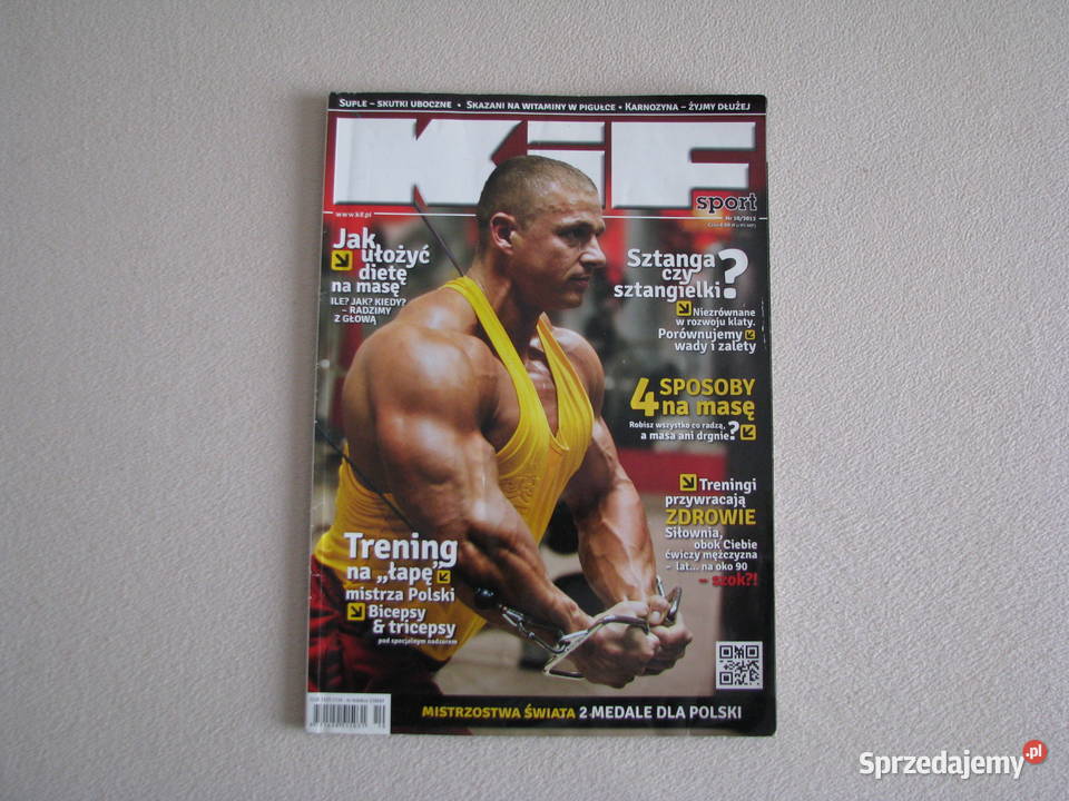 KiF Kulturystyka i Fitness magazyn z lat 2010 małopolskie Brzegi sprzedam
