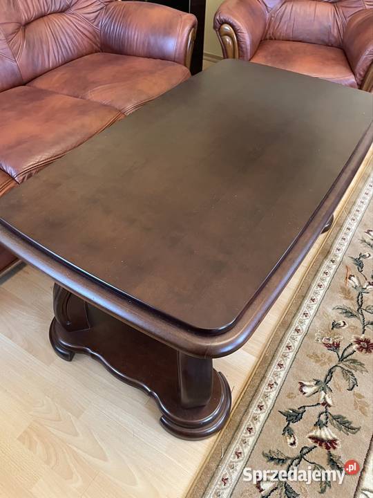 Ława drewniana niski stół warmińsko-mazurskie Olsztyn sprzedam