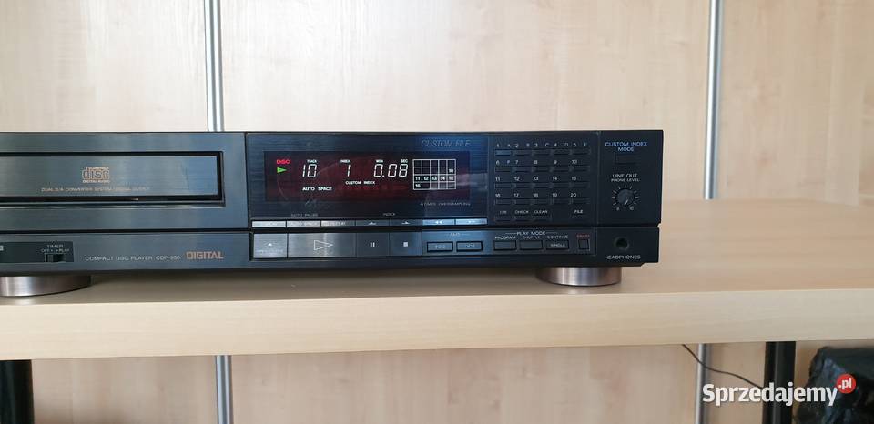 SONY COMPACT DISC PLAYER CDP950 Odtwarzacze CD i MD Nowy Sącz sprzedam