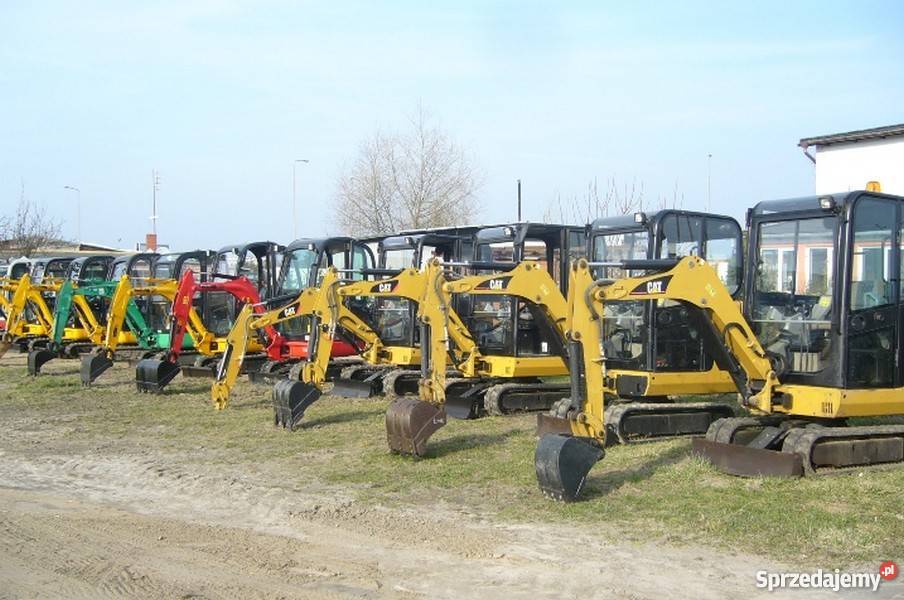 MASZYNY BUDOWLANE Minikoparka mini koparka JCB Gniezno